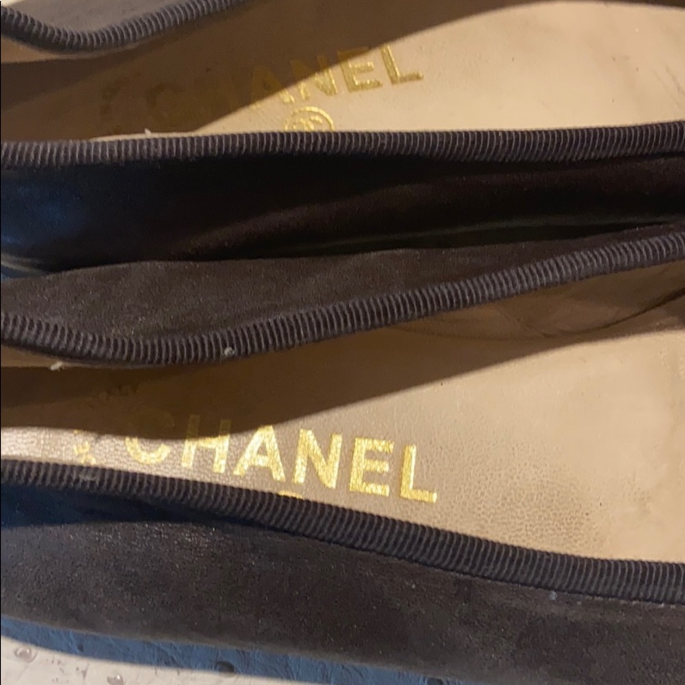 Chanel flats , brown and black size 39.5 - Picture 3 of 12